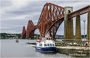 Forth rail Bridge from South Queensferr