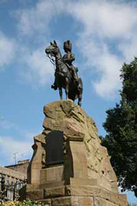 Royal Scot Grey Statue